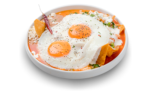 2 huevos estrellados